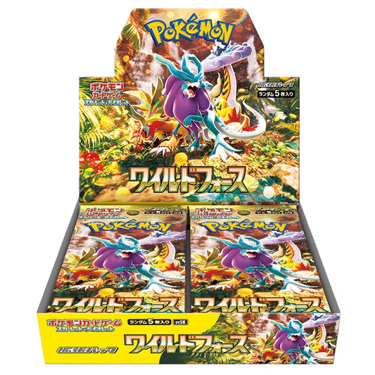 Japanese Wild Force Booster Box