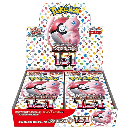 Pokemon Japanese 151 Booster Box