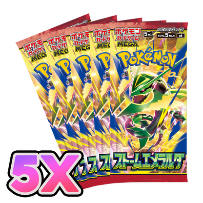 5x JP Storm Emeralda Booster Packs