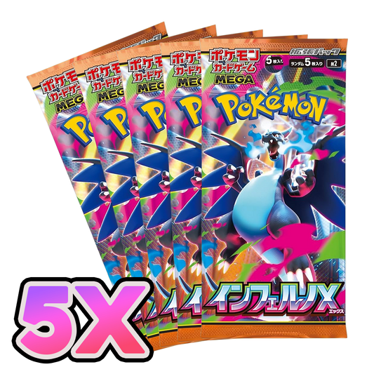 5x JP Inferno X Booster Packs