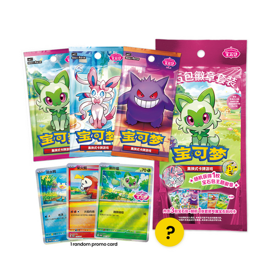 Chinese Gem Badge Set