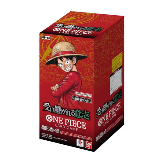 Japanese One Piece OP13 Carrying on His Will
