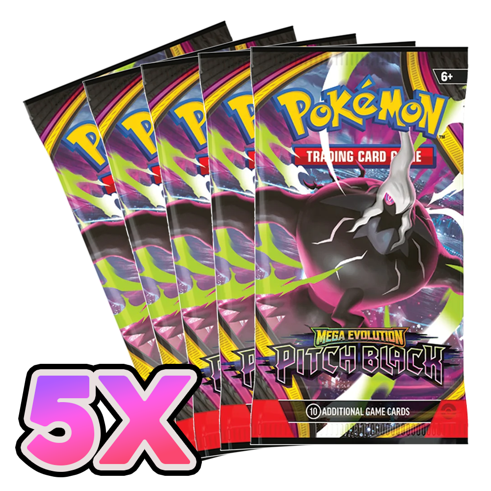 5x Pitch Black Booster Packs