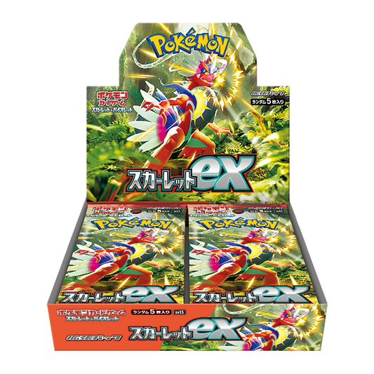 Japanese Scarlet Ex Booster Box